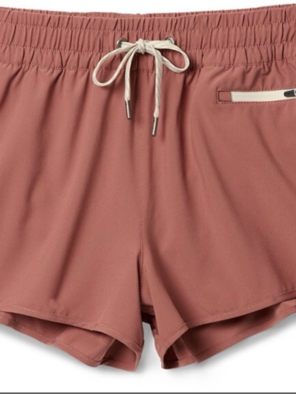Vuori Clementine 2.0 Shorts Rosewood Size L 2.5” Lined Running Shorts
